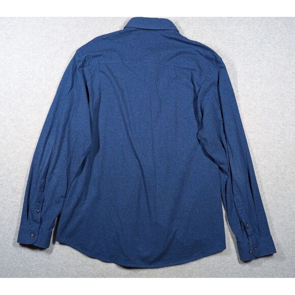 Buttercloth Men Shirt 3XL Icy Cloth Flip Cuff Regular Fit Button Up Long Sleeve - Picture 6 of 12